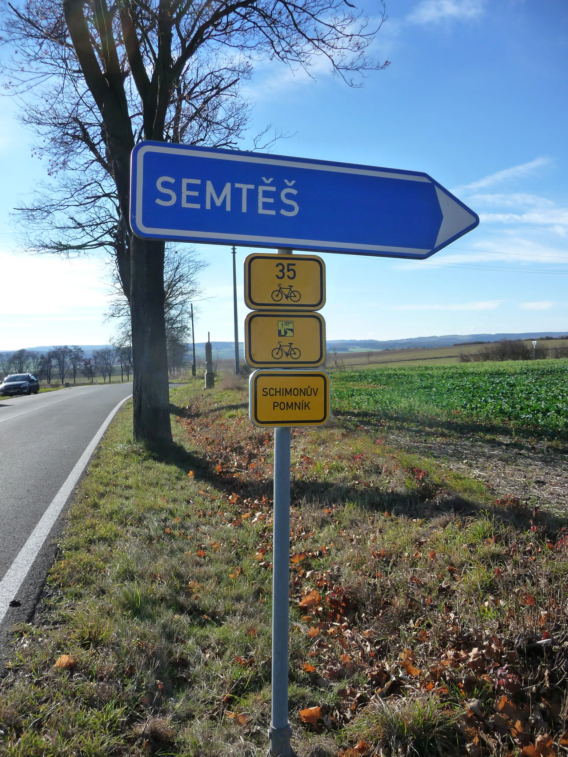 Křížkovka je vyznačená!